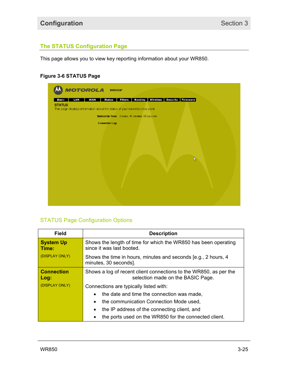 Motorola WR850GP User Manual | Page 58 / 123