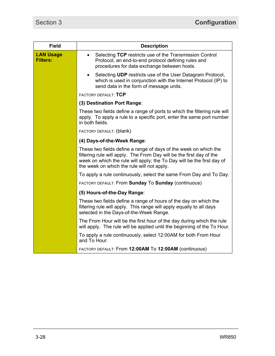 Motorola WR850GP User Manual | Page 61 / 123