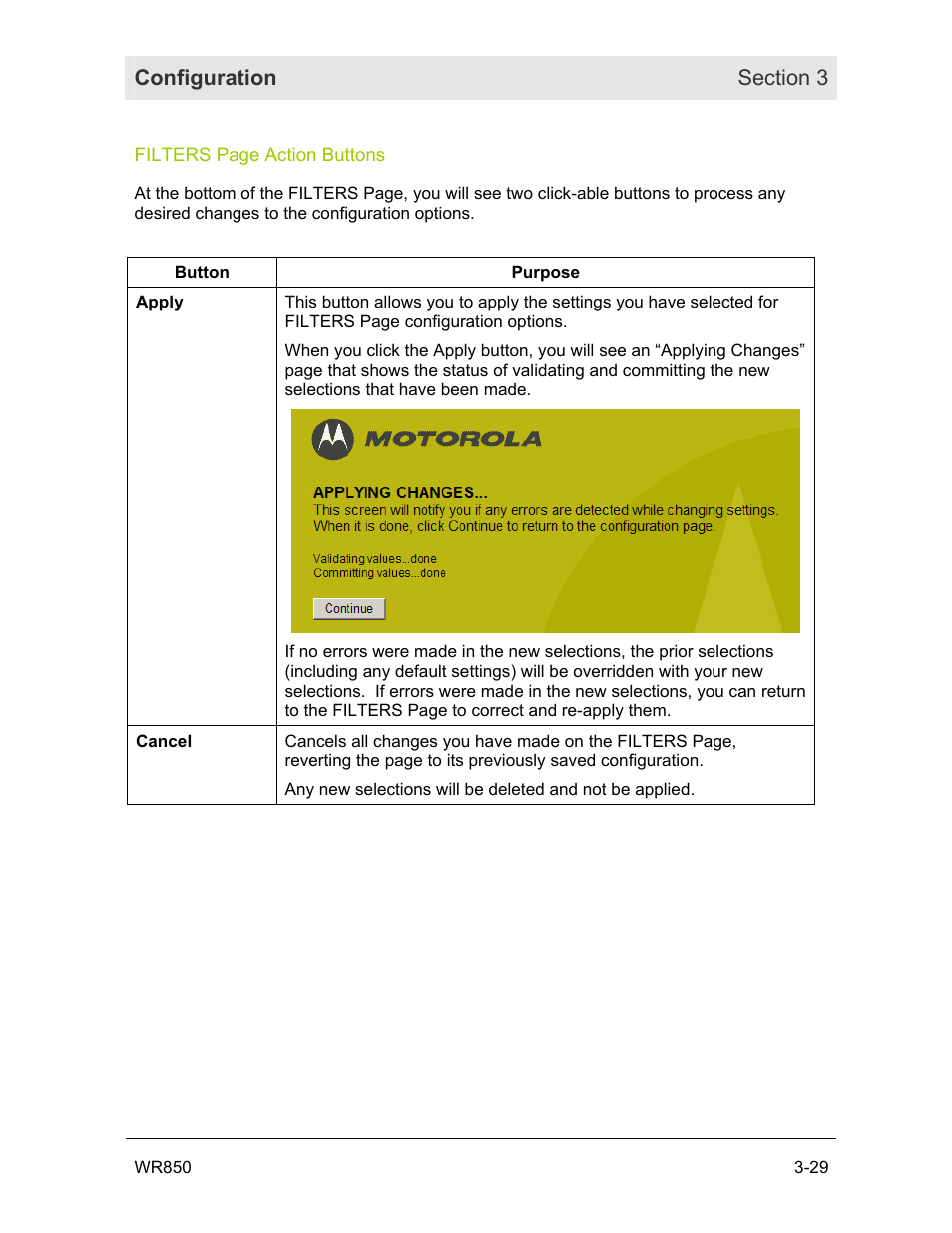Motorola WR850GP User Manual | Page 62 / 123