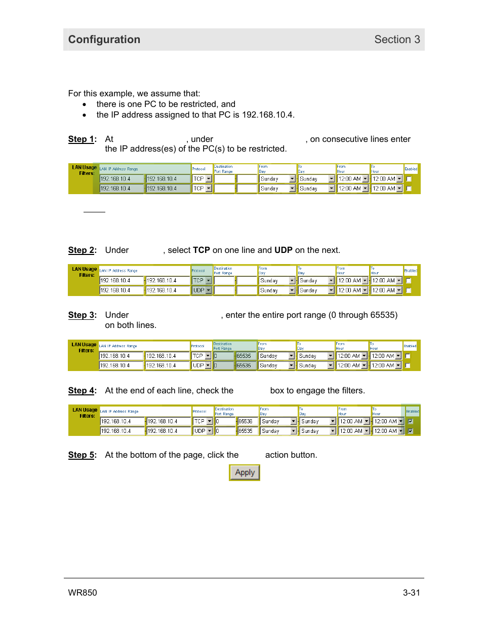 Motorola WR850GP User Manual | Page 64 / 123