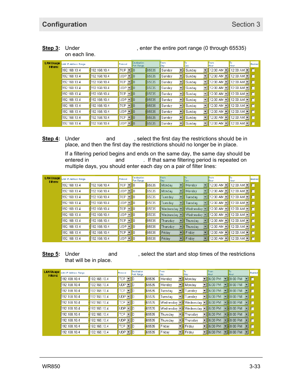 Motorola WR850GP User Manual | Page 66 / 123