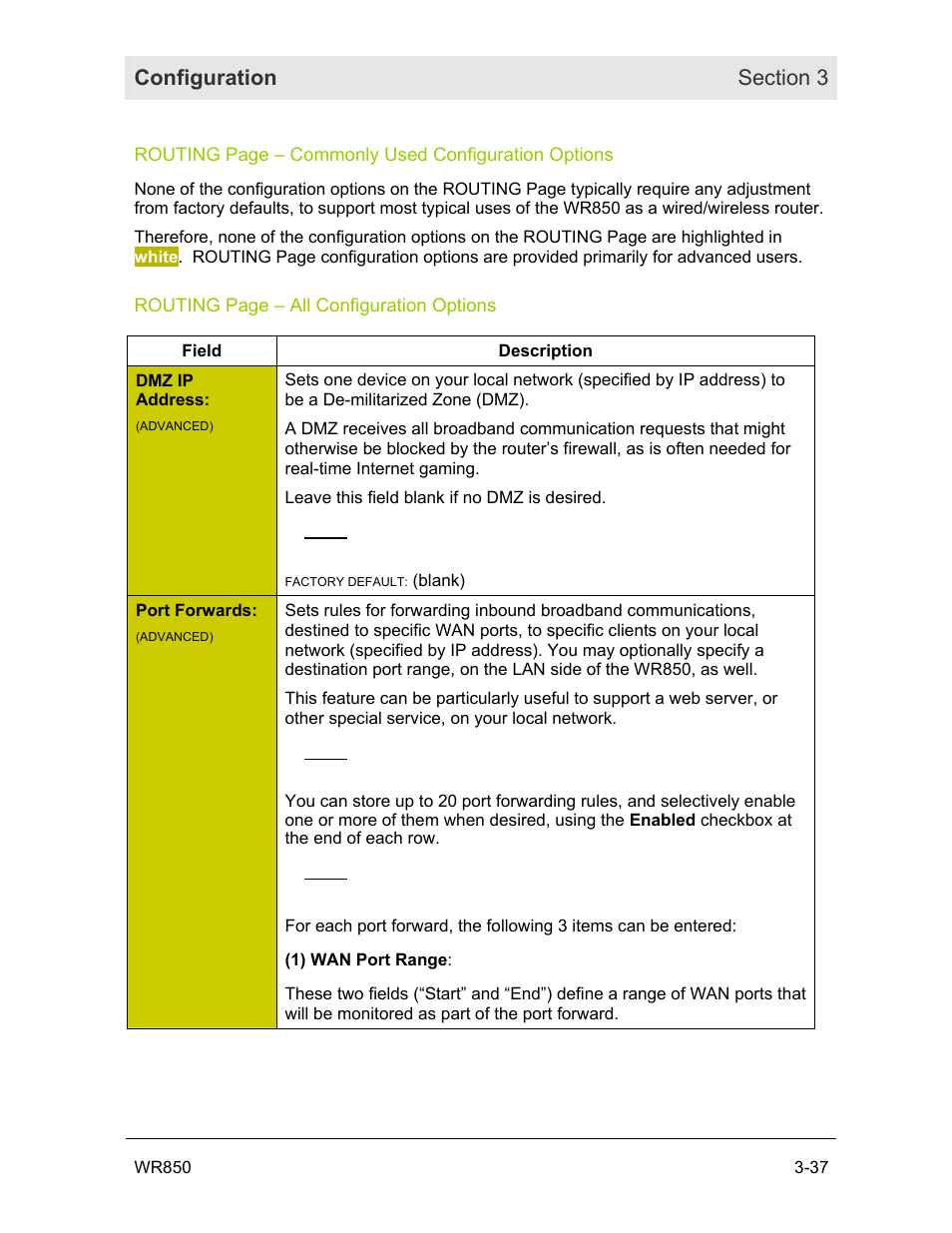 Motorola WR850GP User Manual | Page 70 / 123