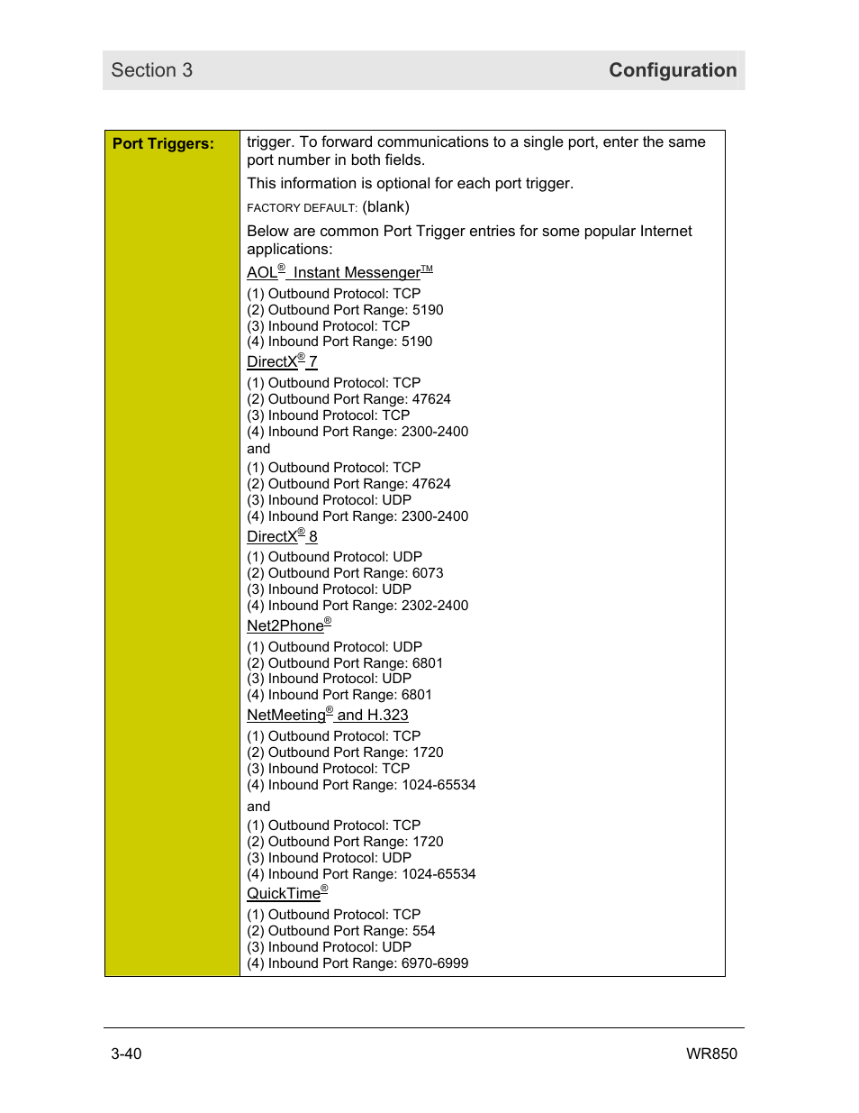 Motorola WR850GP User Manual | Page 73 / 123