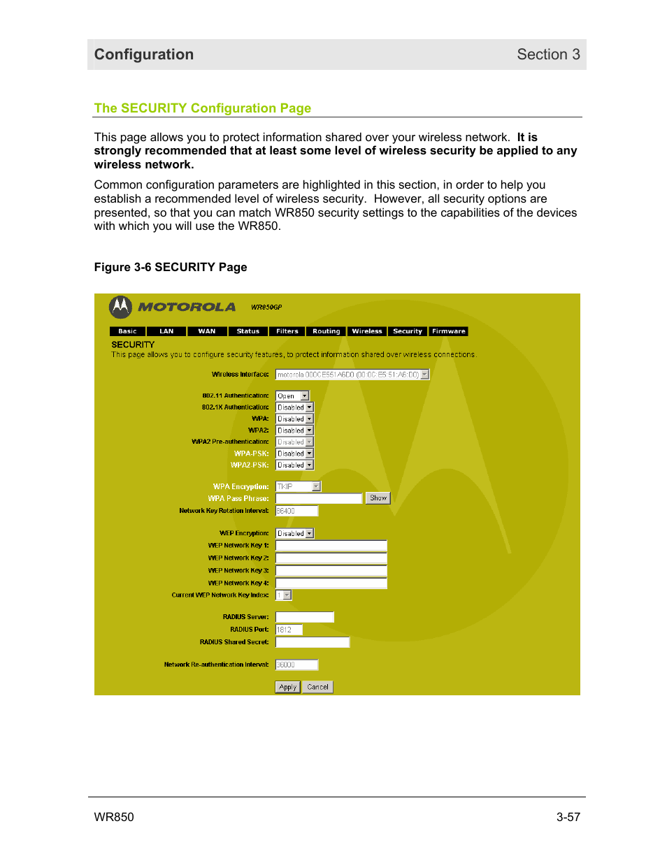 Motorola WR850GP User Manual | Page 90 / 123