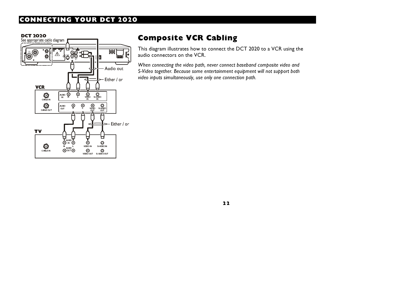 Sqtswmxi :'6 'efpmrk | Motorola DCT 2020 User Manual | Page 26 / 34