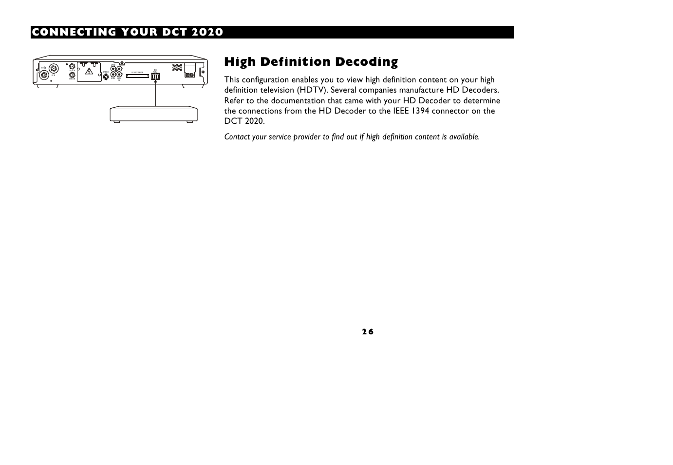 Mkl (ijmrmxmsr (igshmrk | Motorola DCT 2020 User Manual | Page 30 / 34