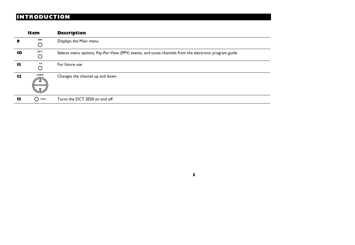 Motorola DCT 2020 User Manual | Page 9 / 34