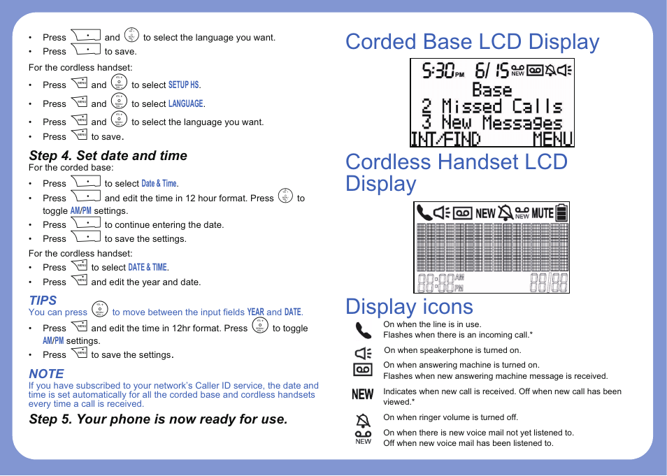 Motorola L402C User Manual | Page 4 / 8
