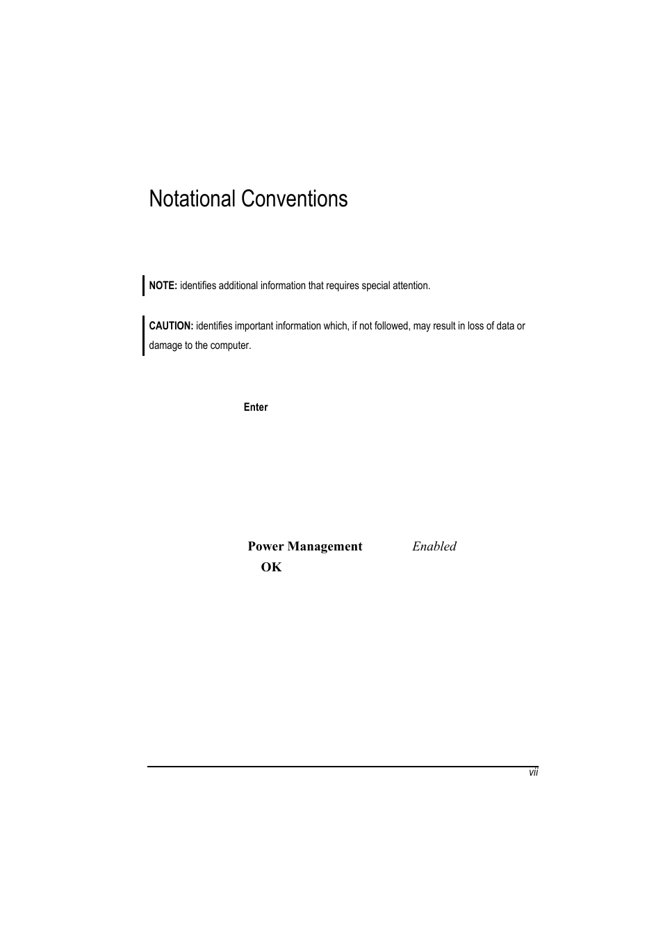 Notational conventions | Motorola L3392 User Manual | Page 17 / 134
