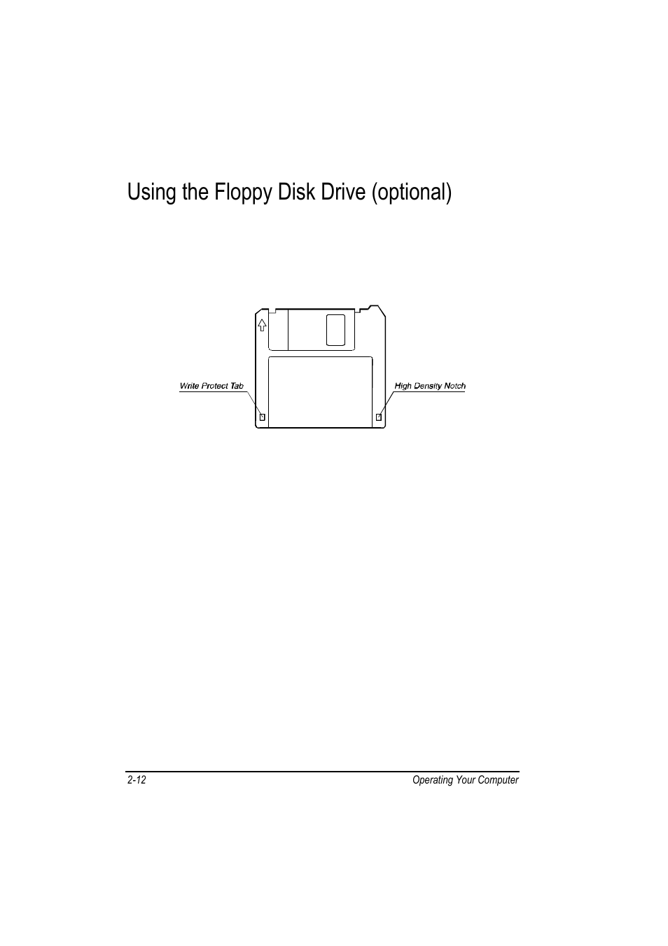 Using the floppy disk drive (optional) | Motorola L3392 User Manual | Page 48 / 134