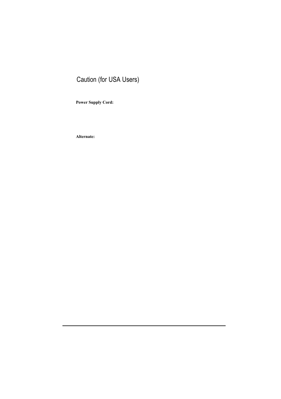 Caution (for usa users) | Motorola L3392 User Manual | Page 9 / 134