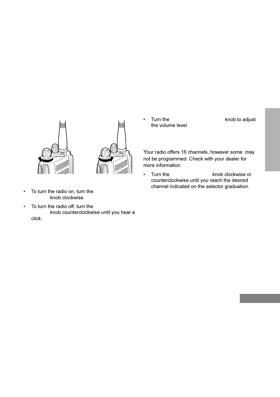 Motorola GP344 User Manual | Page 13 / 26