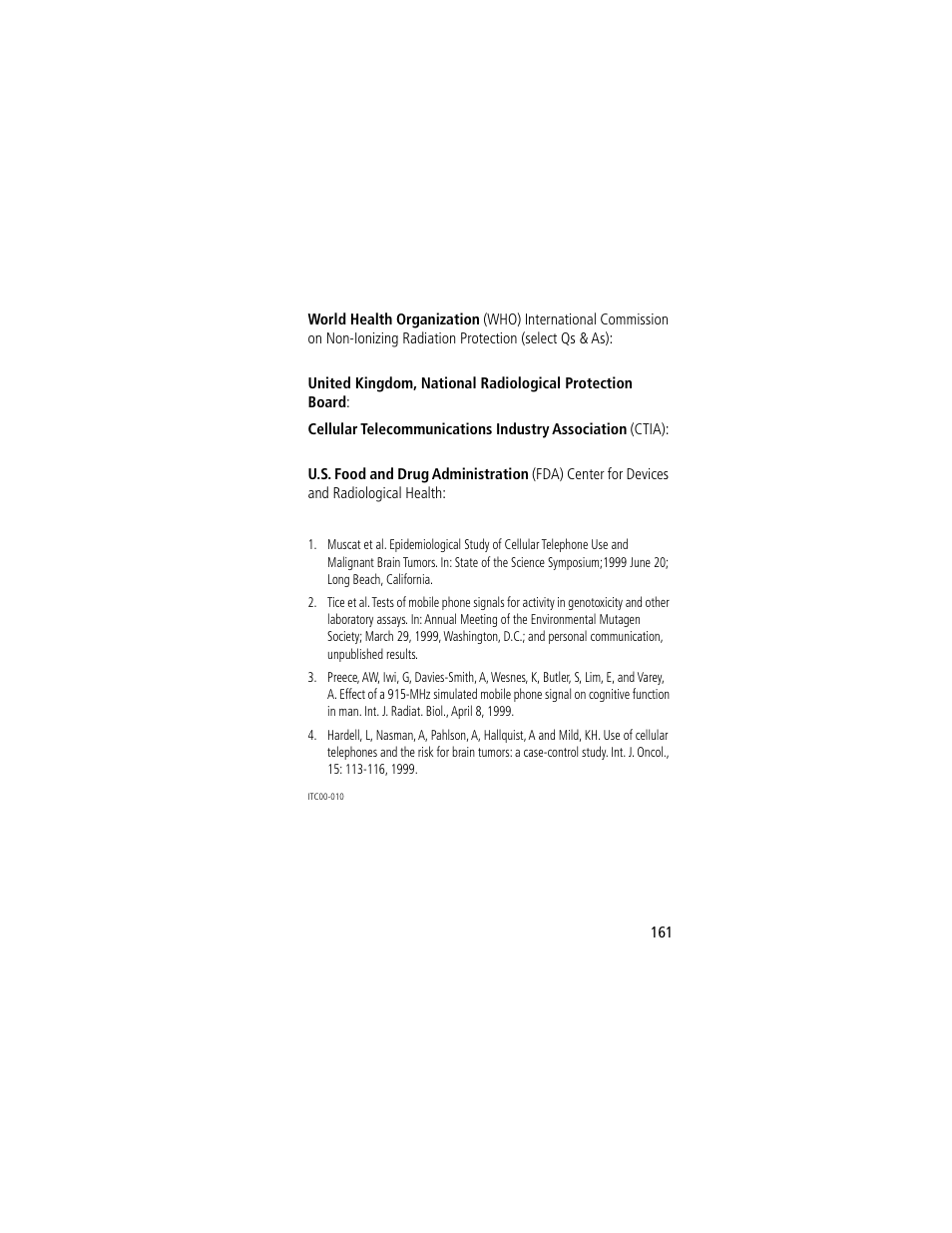 Motorola 60t User Manual | Page 163 / 192