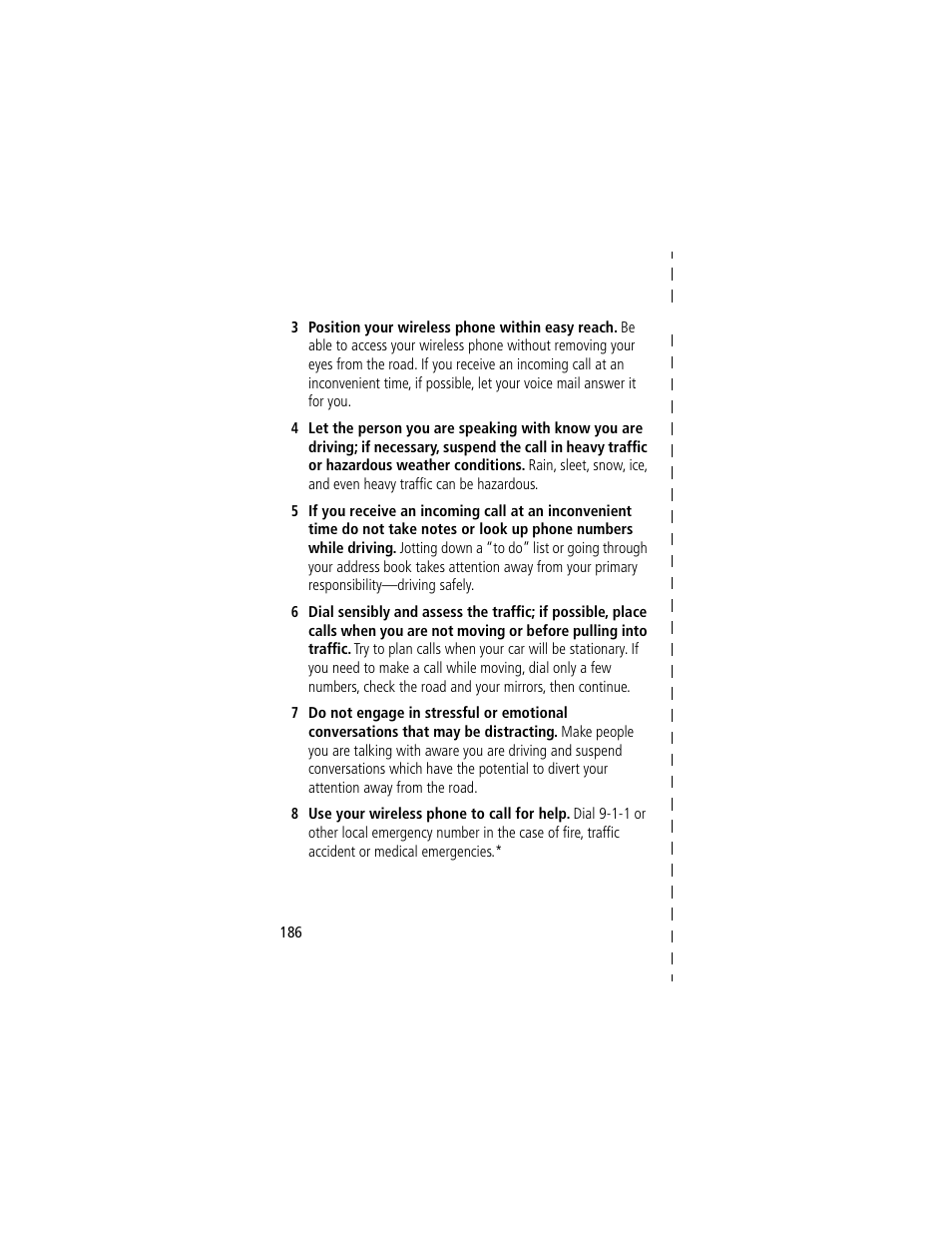 Motorola 60t User Manual | Page 188 / 192