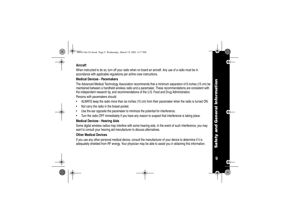 Motorola CLS SERIES CLS1410 User Manual | Page 11 / 60