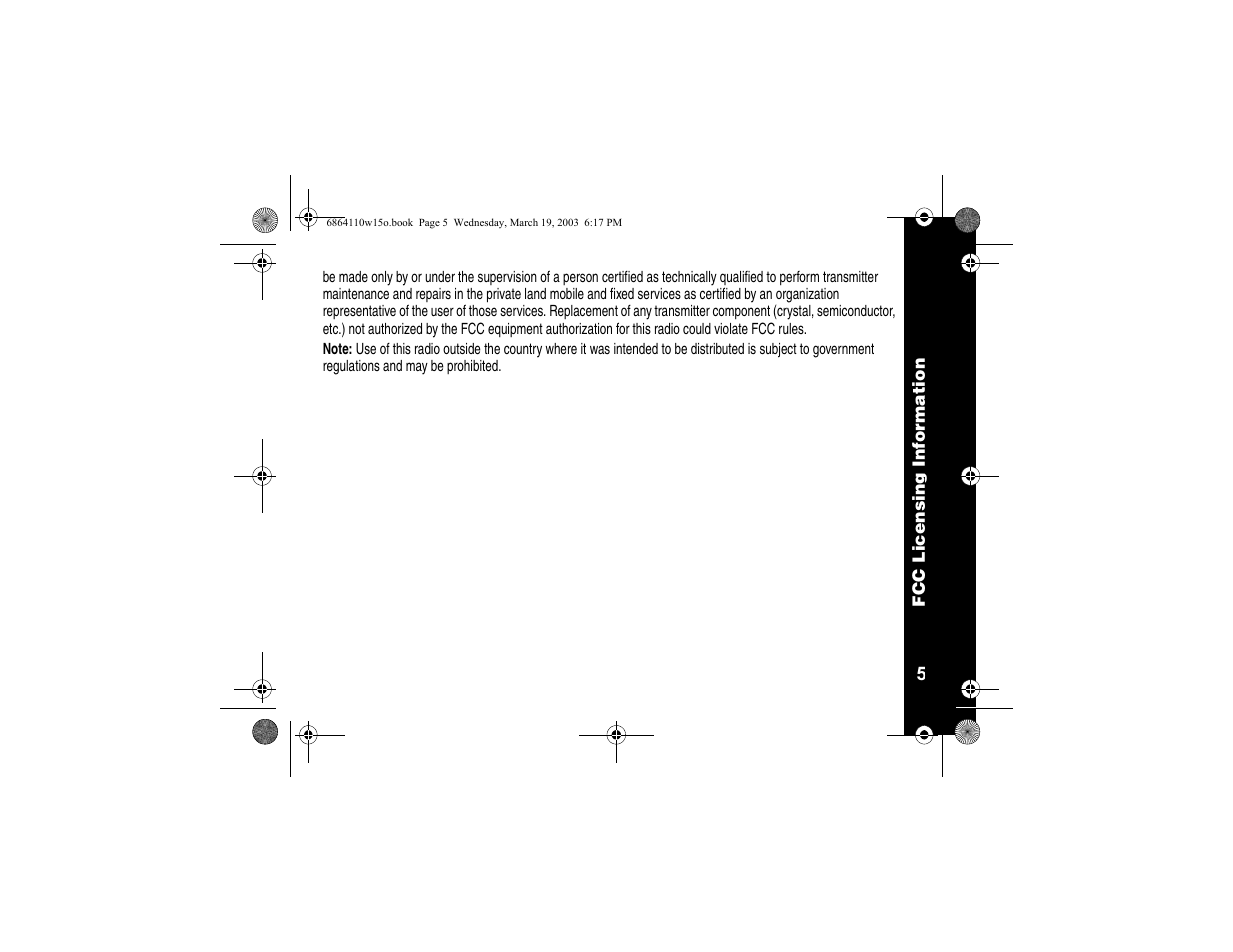 Motorola CLS SERIES CLS1410 User Manual | Page 7 / 60