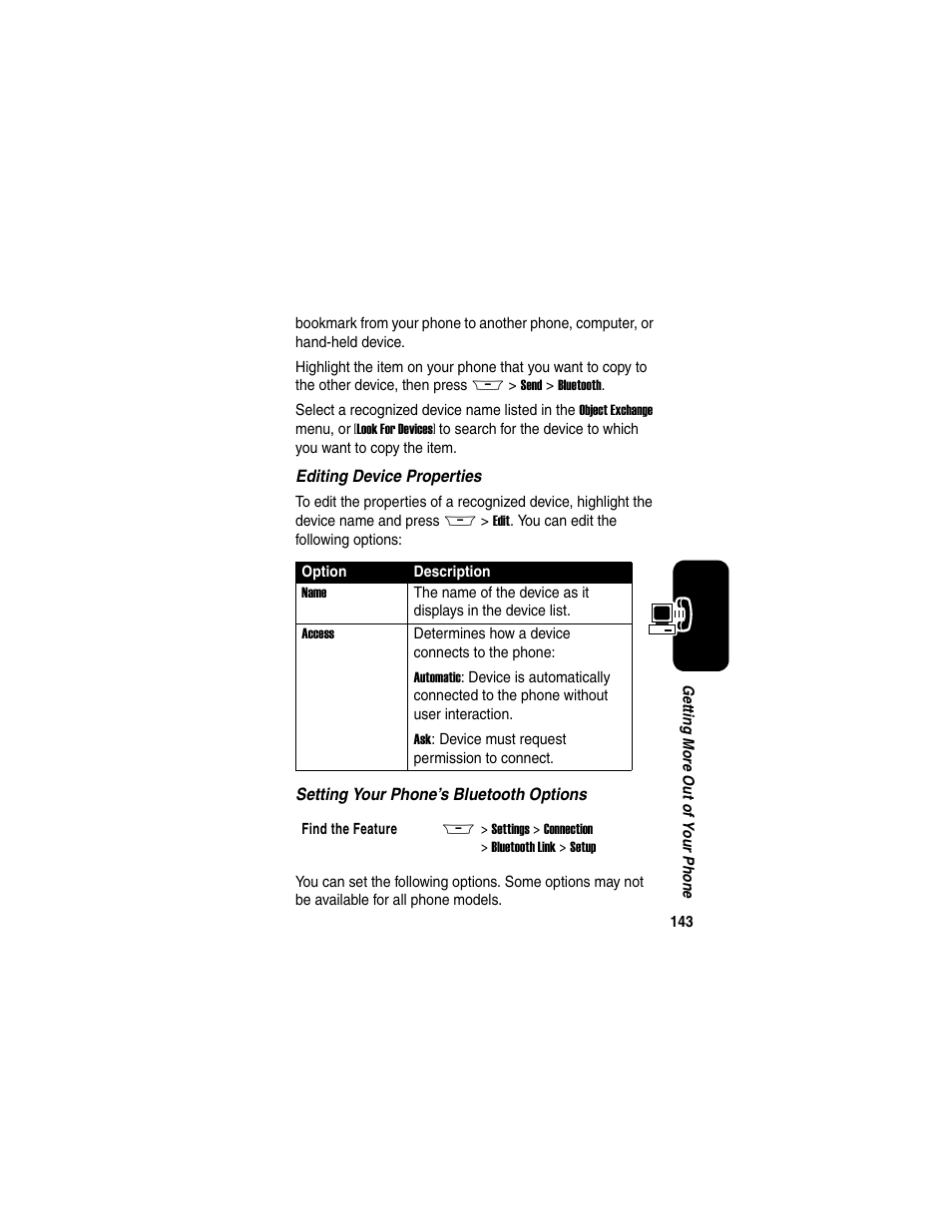 Motorola A845 User Manual | Page 145 / 234