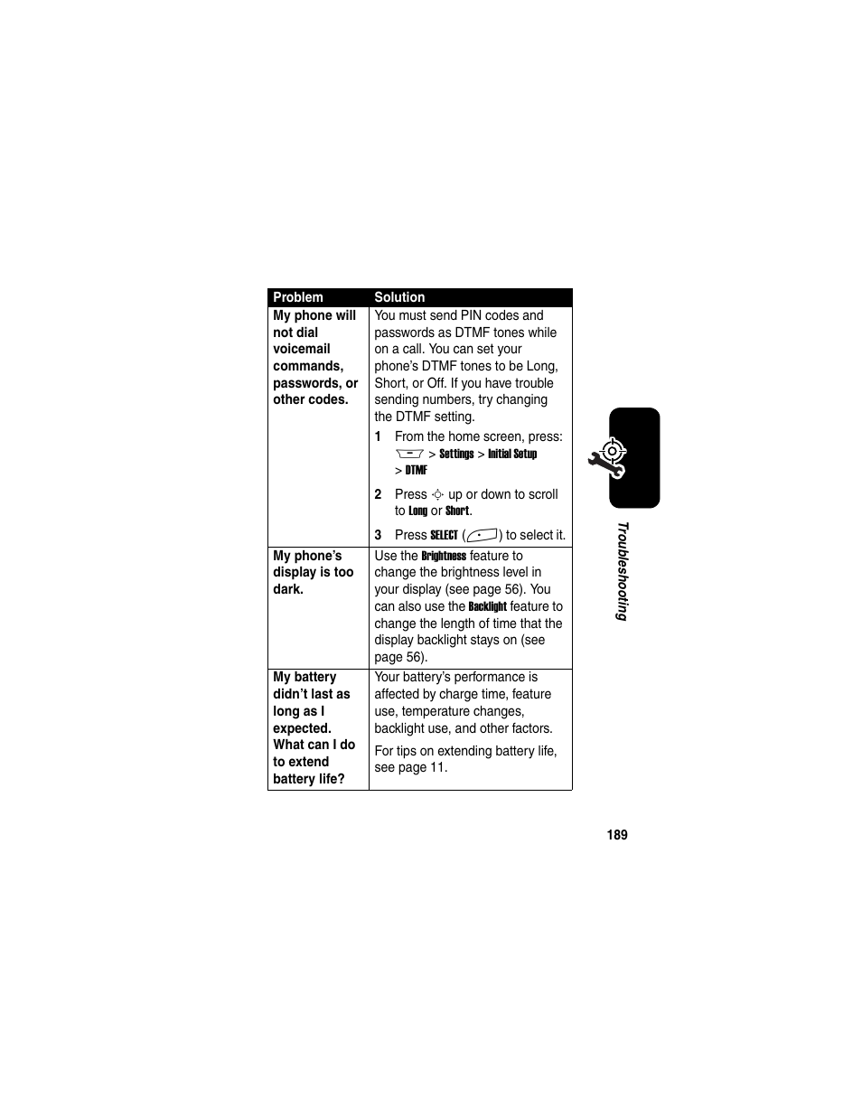 Motorola A845 User Manual | Page 191 / 234