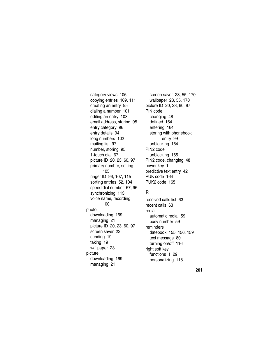 Motorola A845 User Manual | Page 203 / 234