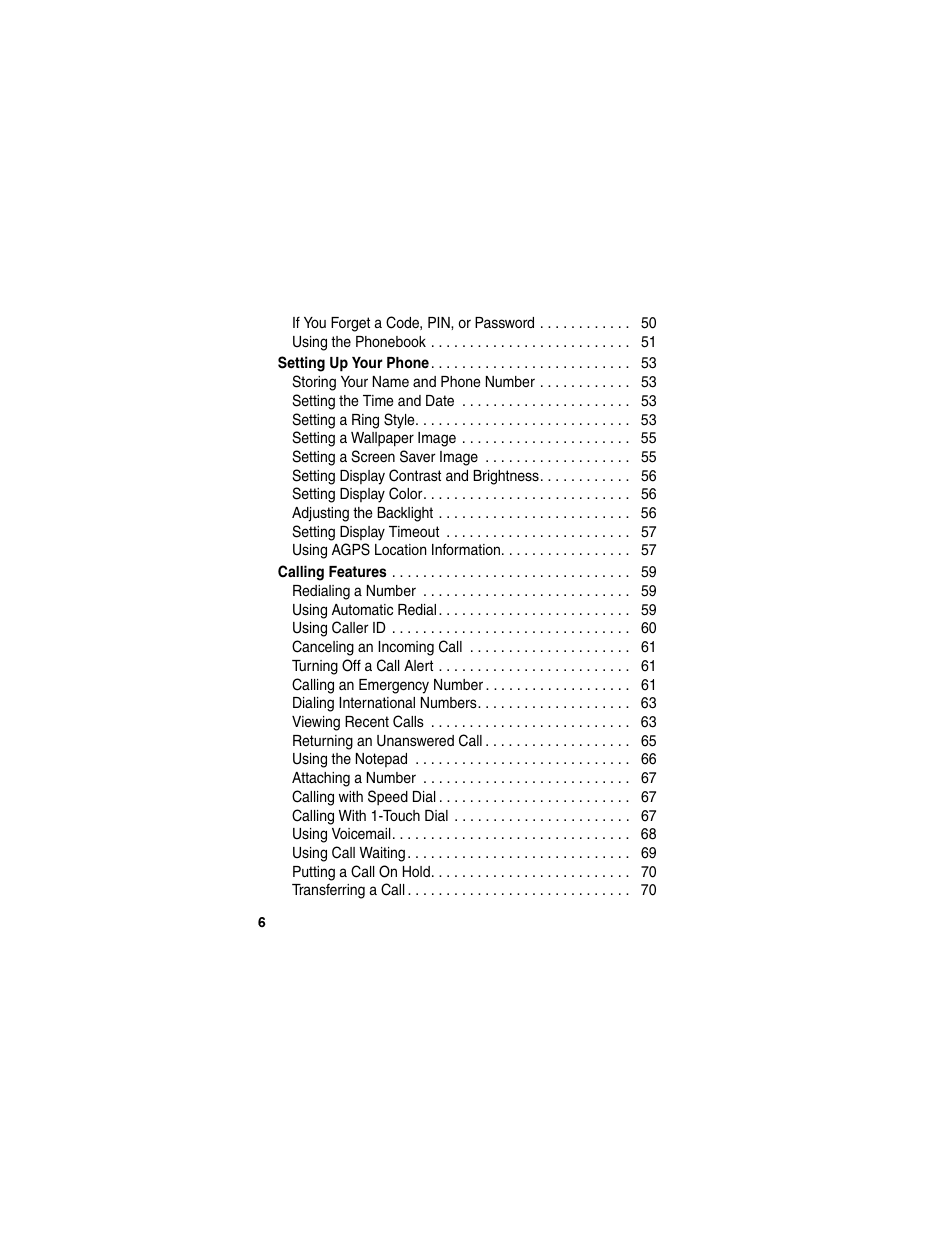 Motorola A845 User Manual | Page 8 / 234