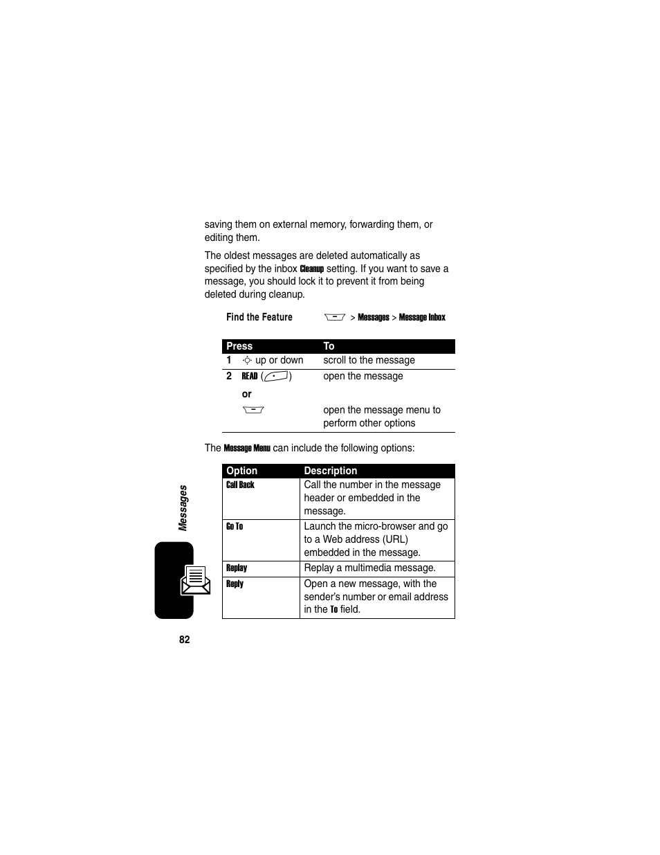 Motorola A845 User Manual | Page 84 / 234