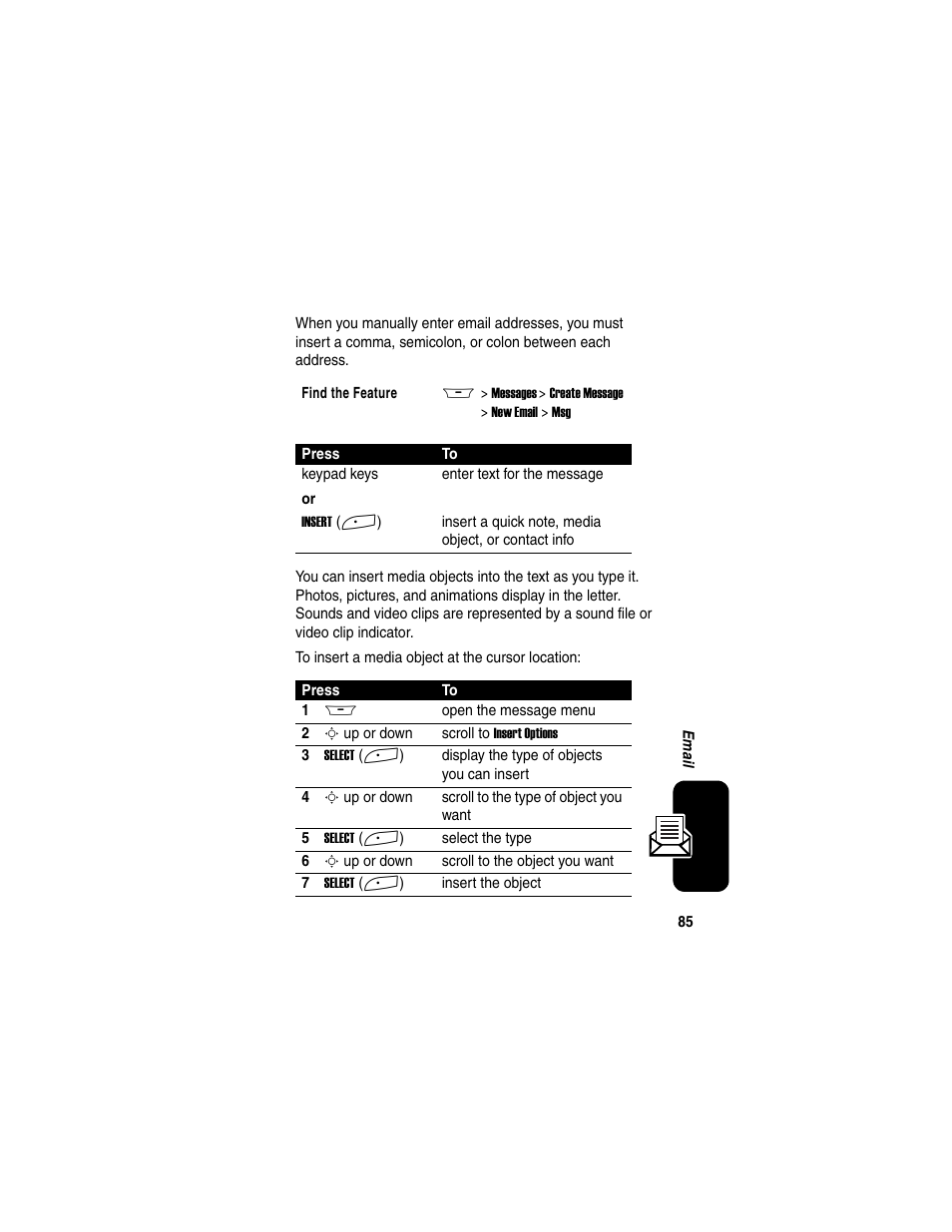 Motorola A845 User Manual | Page 87 / 234