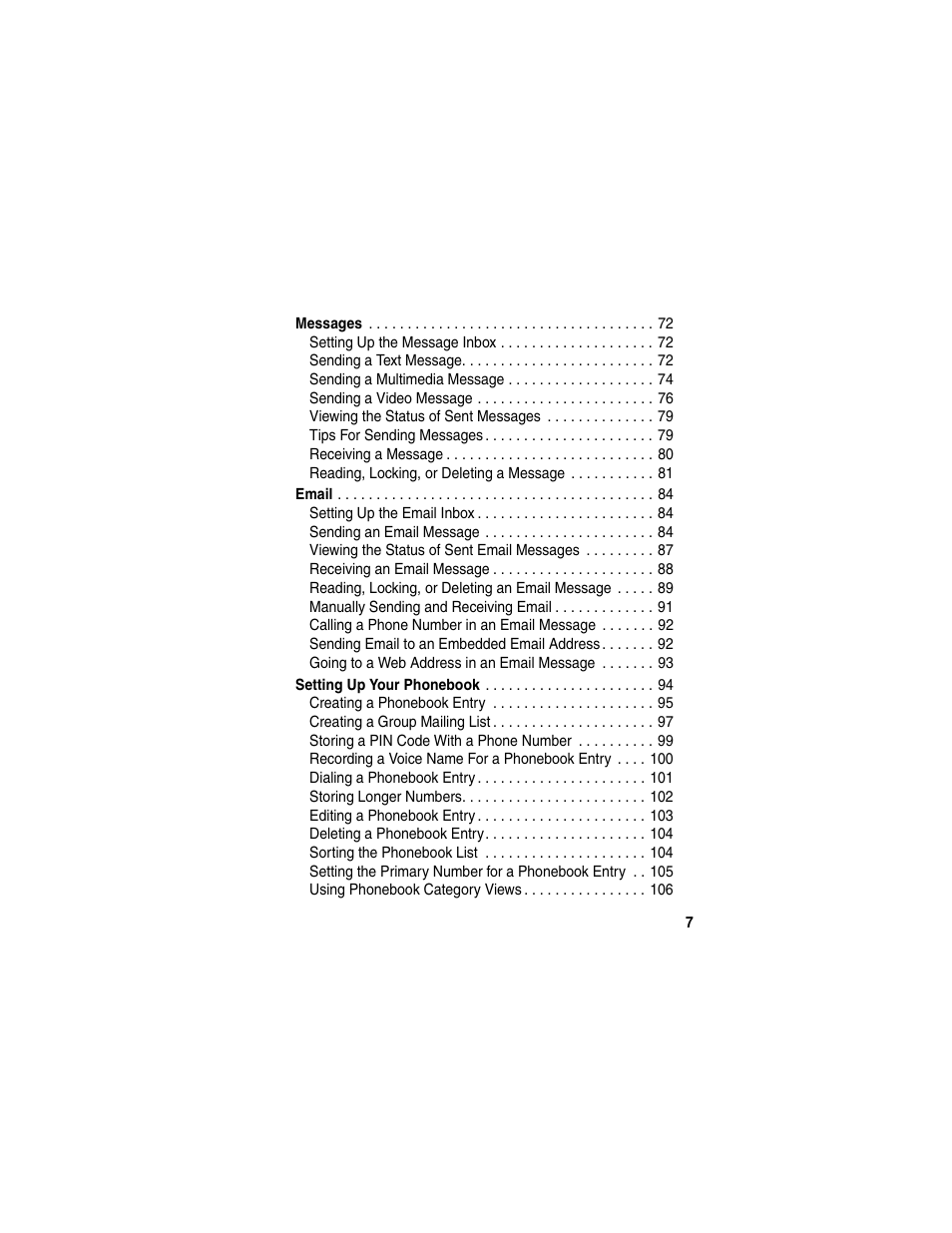 Motorola A845 User Manual | Page 9 / 234