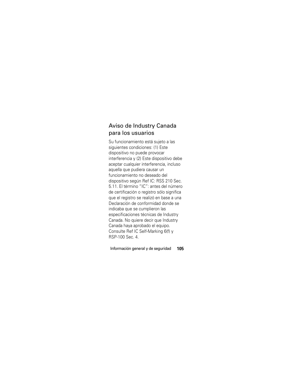 Motorola HS830 User Manual | Page 107 / 146