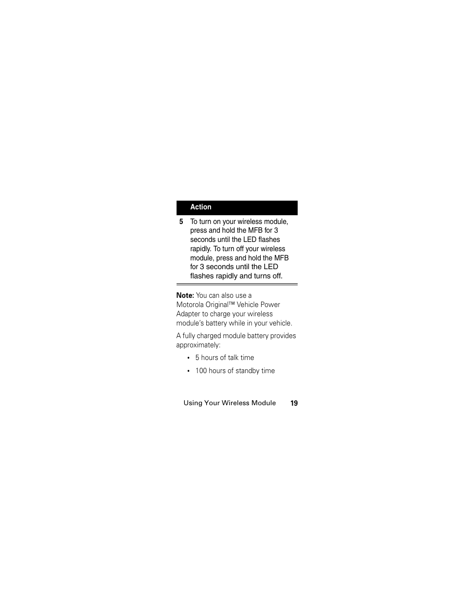 Motorola HS830 User Manual | Page 21 / 146