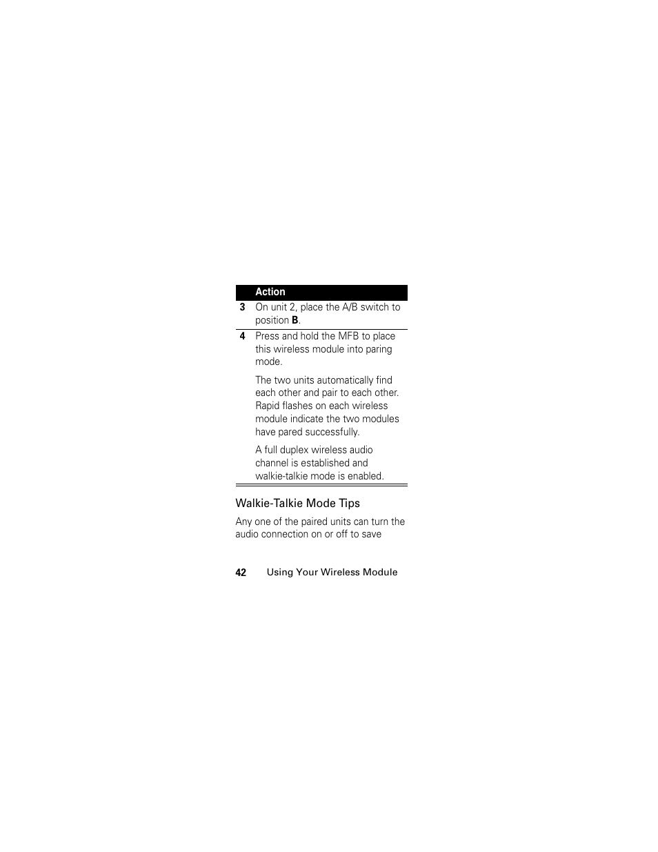Motorola HS830 User Manual | Page 44 / 146