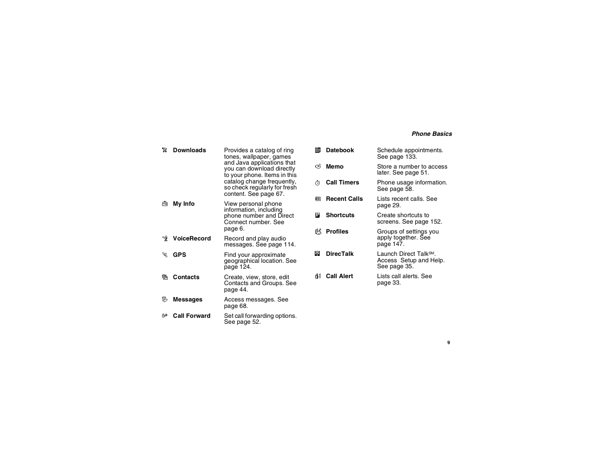 Motorola i275 User Manual | Page 19 / 207