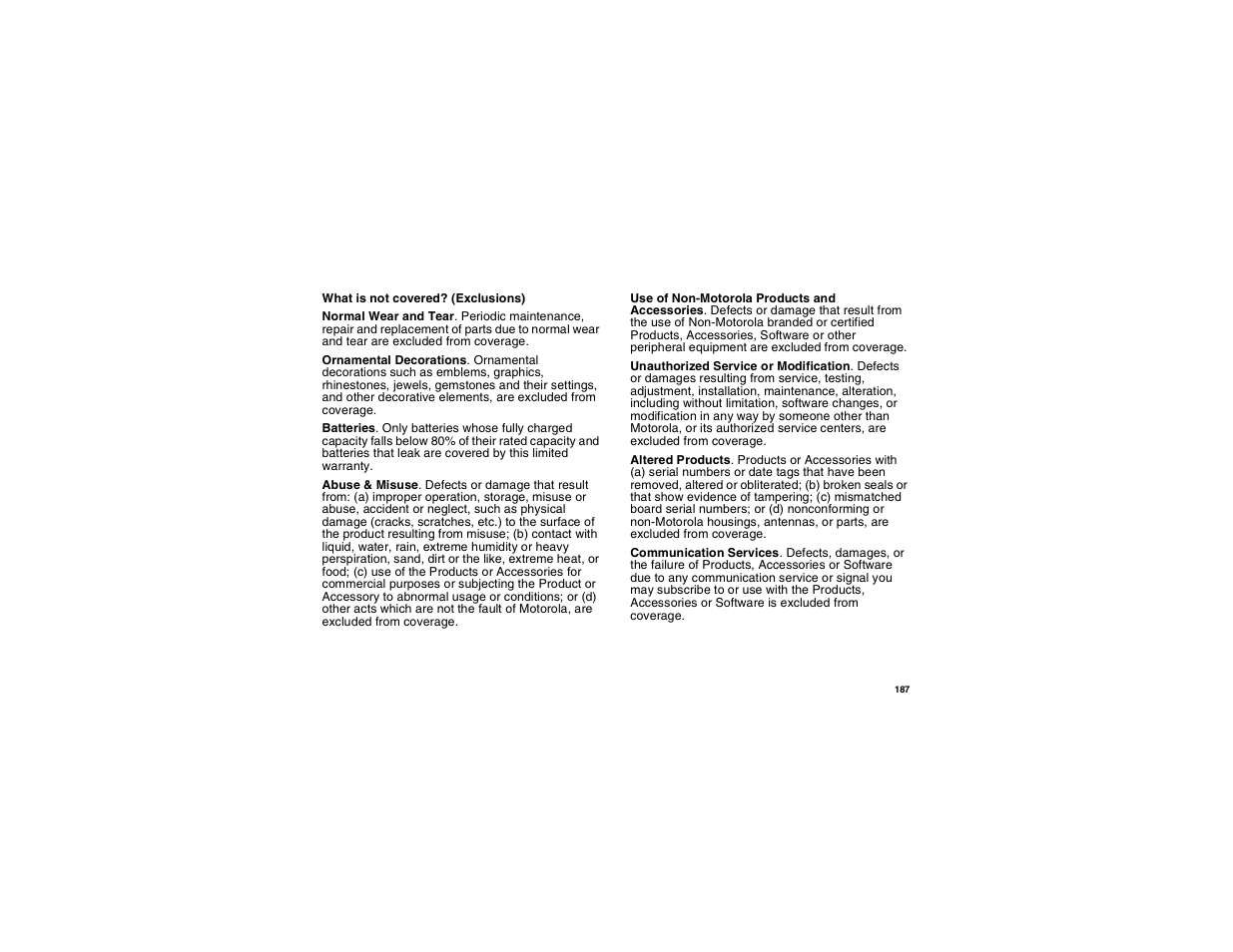 Motorola i275 User Manual | Page 197 / 207