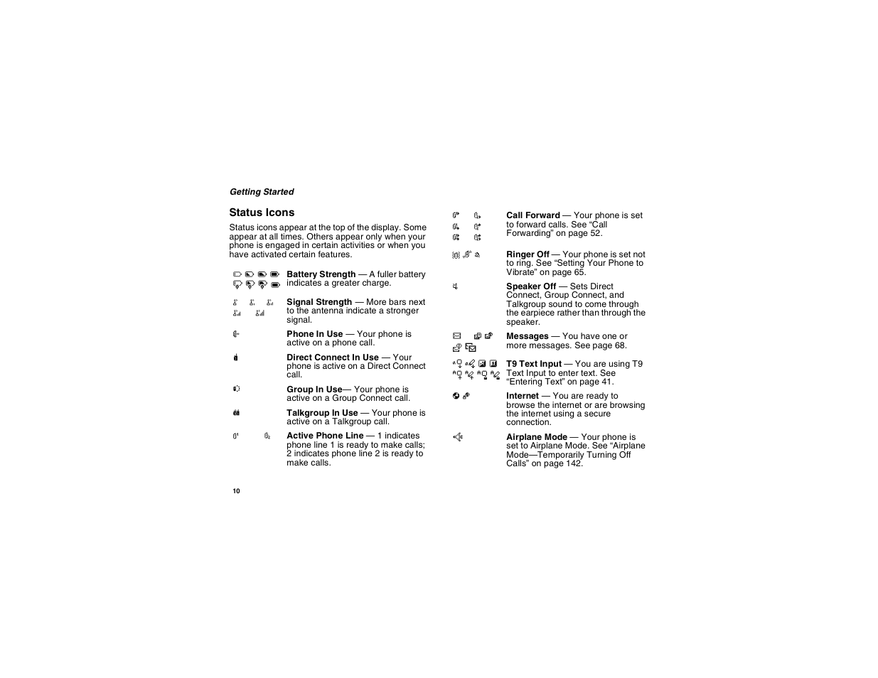 Motorola i275 User Manual | Page 20 / 207