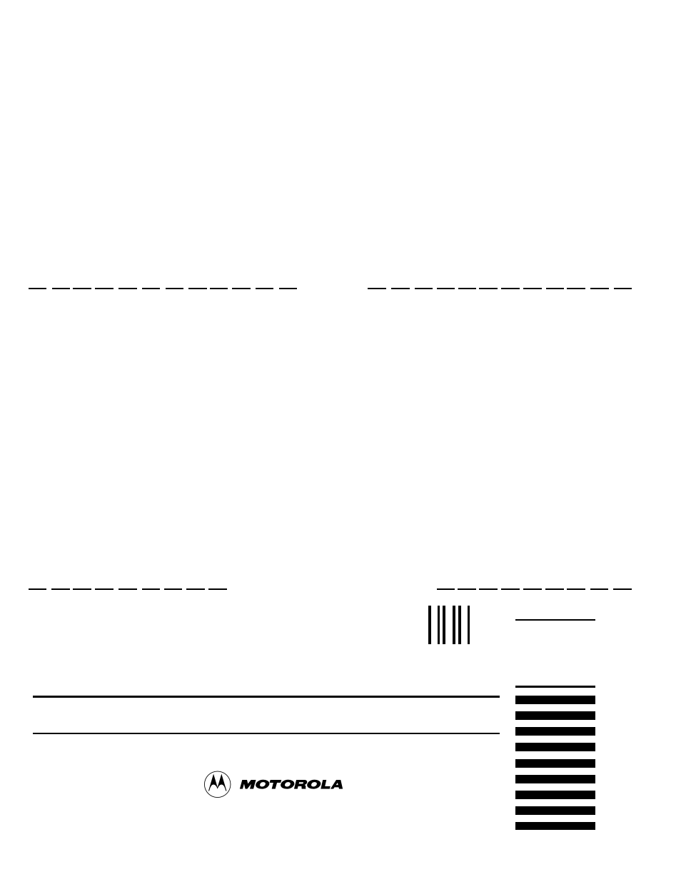 Business reply mail | Motorola and V.32bis User Manual | Page 24 / 240