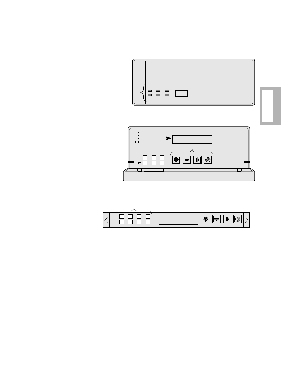 326x ready, Getting started 3-3, Six front-panel leds indicate status | Lcd display control keys, Enclosure card has eight leds, Ge tting st arted | Motorola and V.32bis User Manual | Page 53 / 240