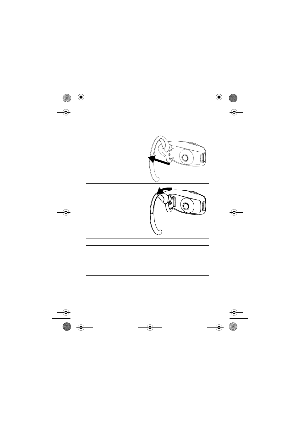 Changing for wear on the left ear | Motorola V80 User Manual | Page 21 / 108