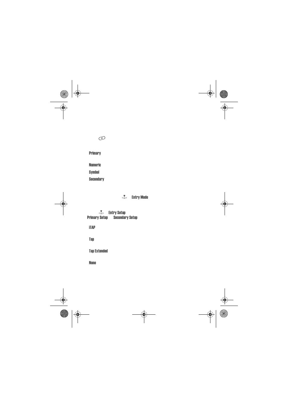 Choosing a text entry method | Motorola V80 User Manual | Page 49 / 108