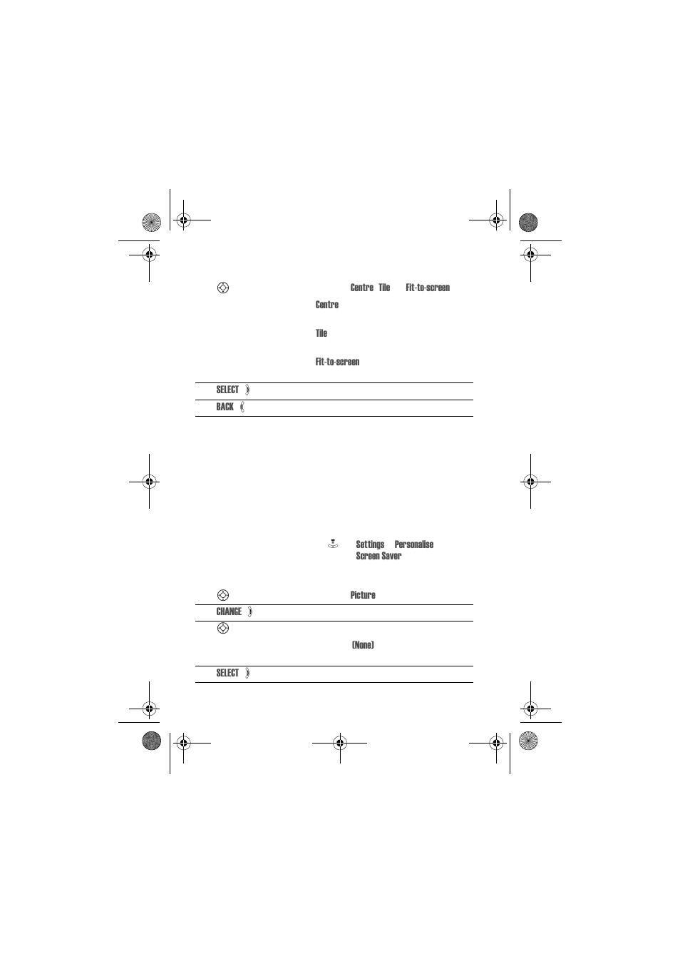 Setting a screen saver image | Motorola V80 User Manual | Page 66 / 108