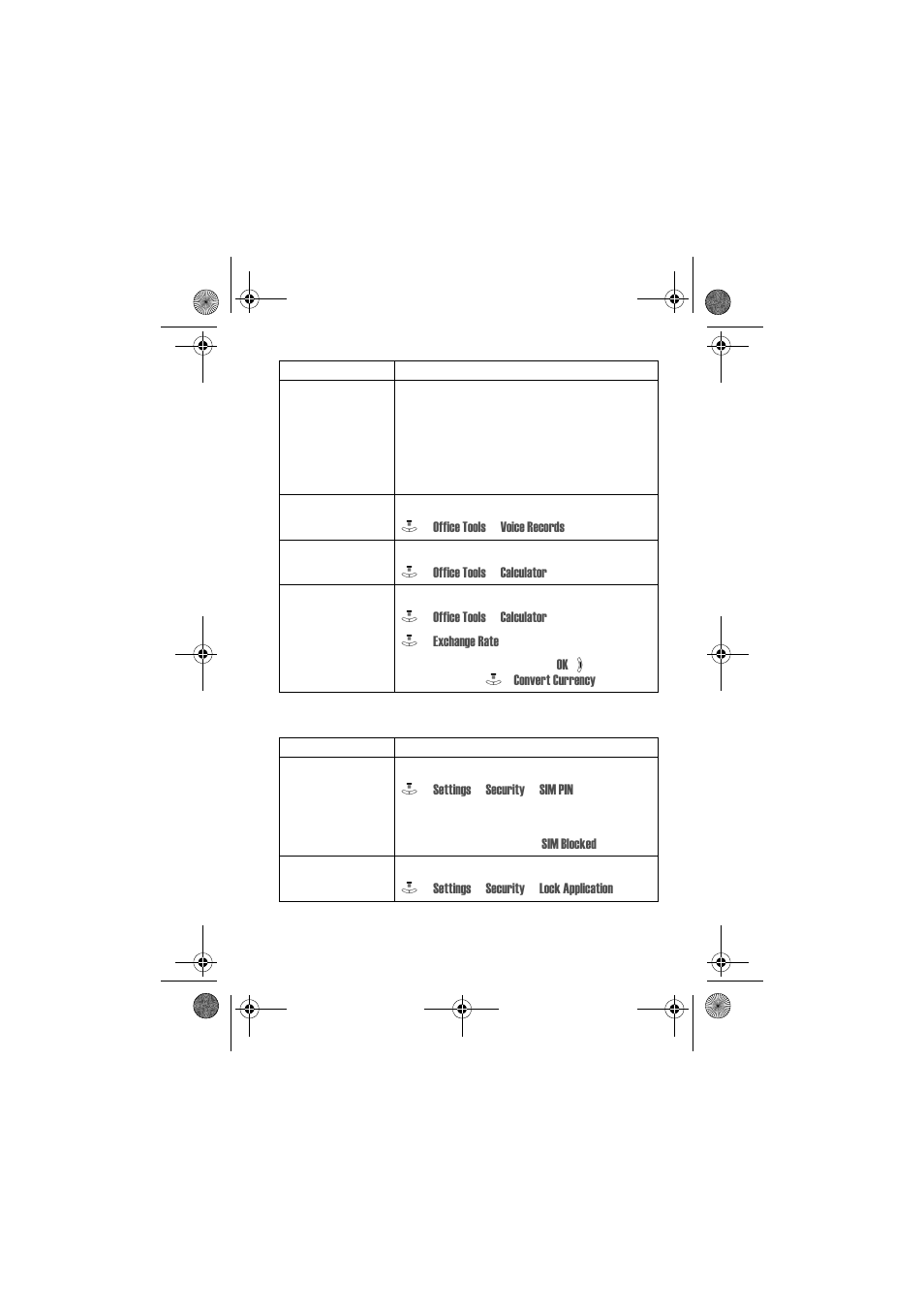 Security | Motorola V80 User Manual | Page 95 / 108