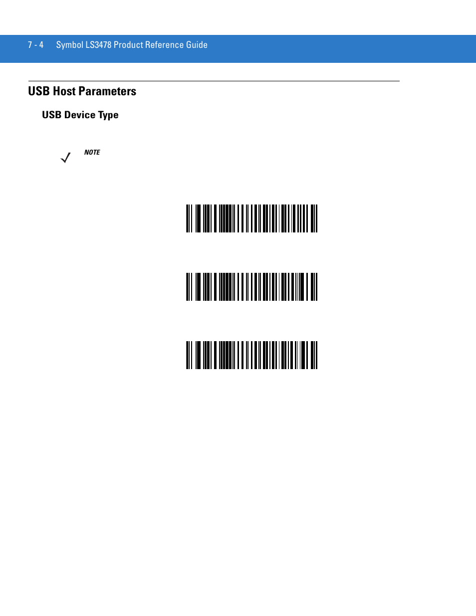 Usb host parameters, Usb device type, Usb host parameters -4 | Usb device type -4 | Motorola LS3478 User Manual | Page 108 / 336