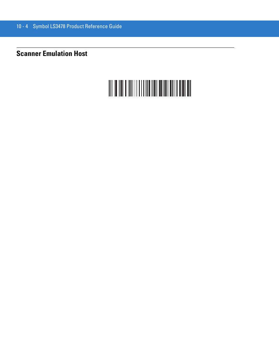 Scanner emulation host, Scanner emulation host -4, Scan | Motorola LS3478 User Manual | Page 142 / 336