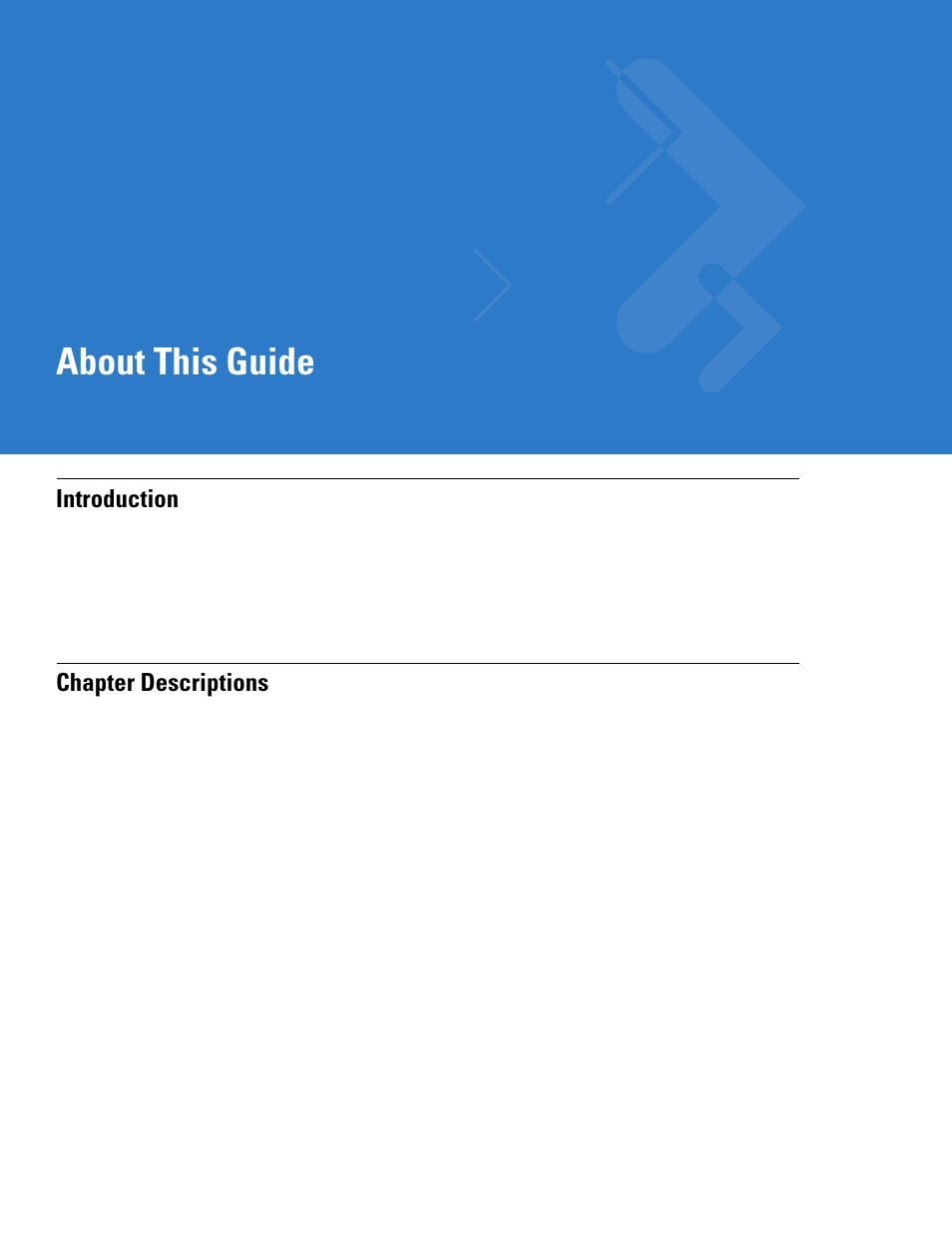 About this guide, Introduction, Chapter descriptions | Motorola LS3478 User Manual | Page 15 / 336