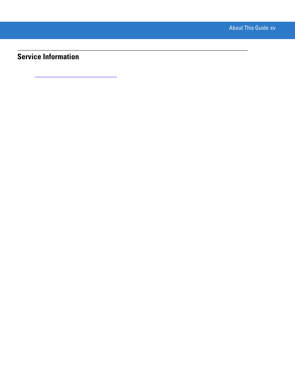 Service information | Motorola LS3478 User Manual | Page 17 / 336