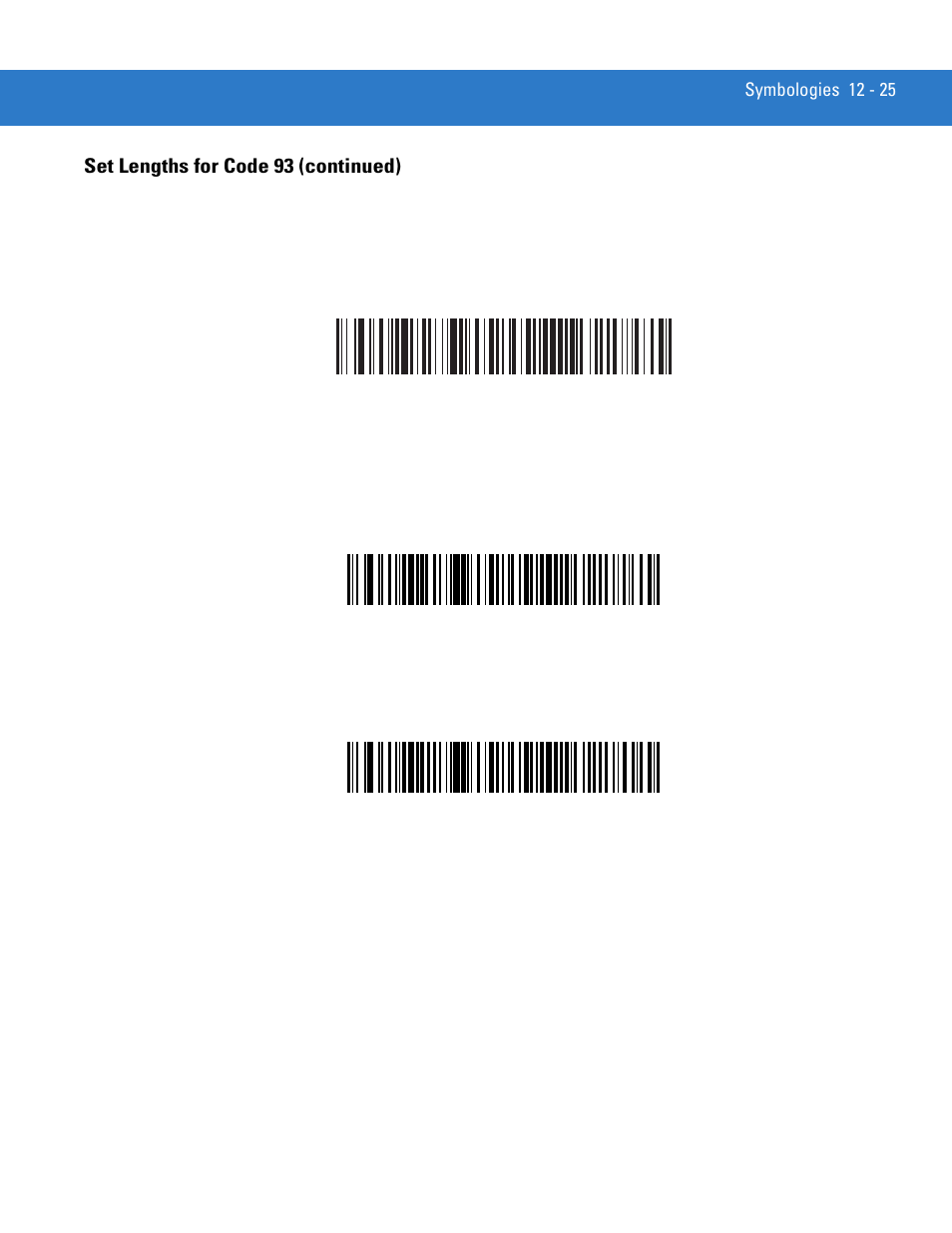 Set lengths for code 93 (continued) | Motorola LS3478 User Manual | Page 179 / 336