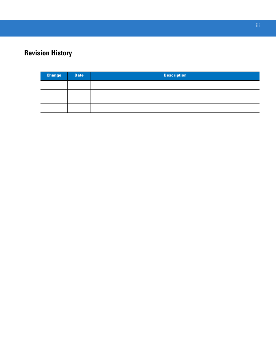 Revision history | Motorola LS3478 User Manual | Page 5 / 336