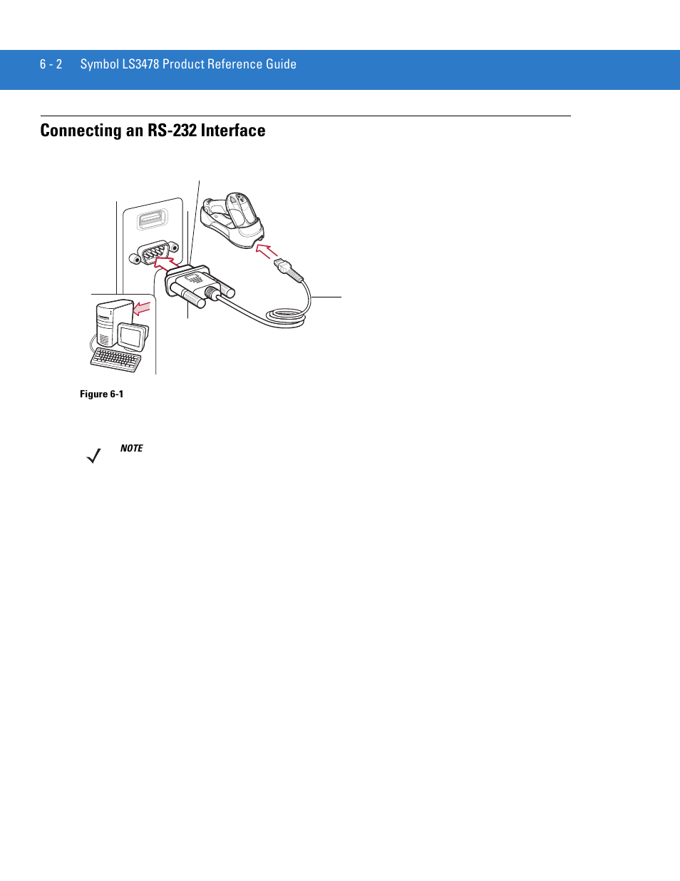 Connecting an rs-232 interface, Connecting an rs-232 interface -2 | Motorola LS3478 User Manual | Page 80 / 336