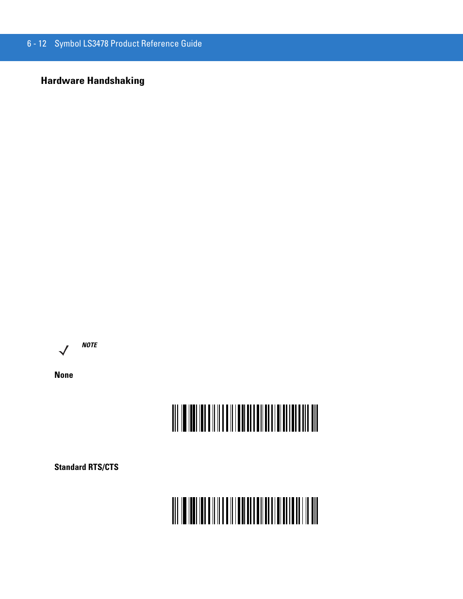 Hardware handshaking, Hardware handshaking -12 | Motorola LS3478 User Manual | Page 90 / 336