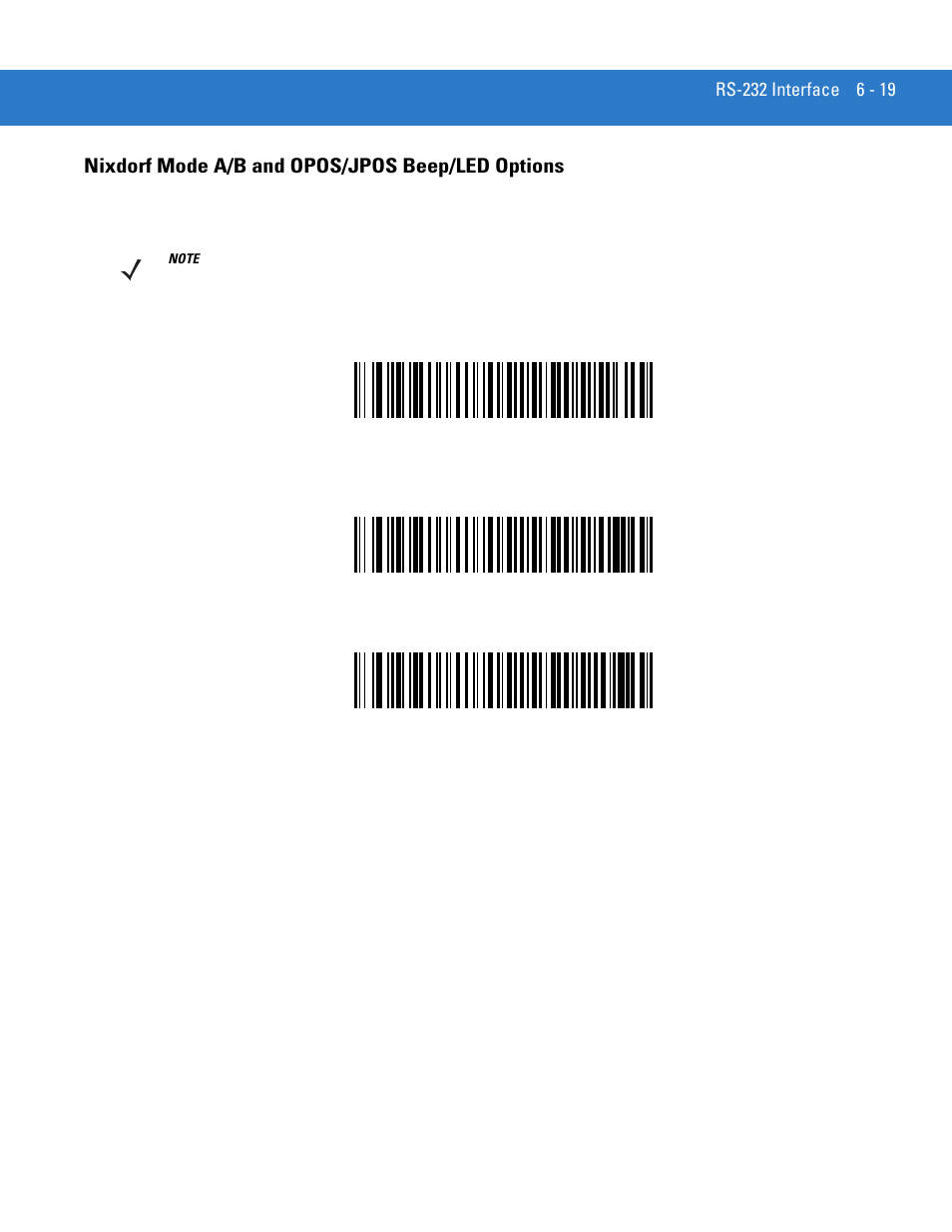 Nixdorf mode a/b and opos/jpos beep/led options | Motorola LS3478 User Manual | Page 97 / 336