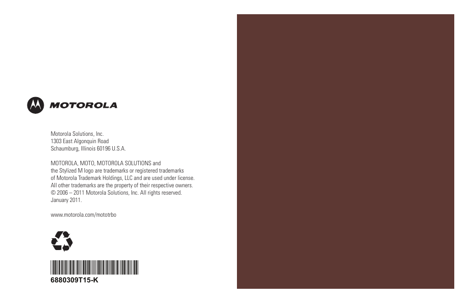 Motorola XPR 4580 User Manual | Page 121 / 121