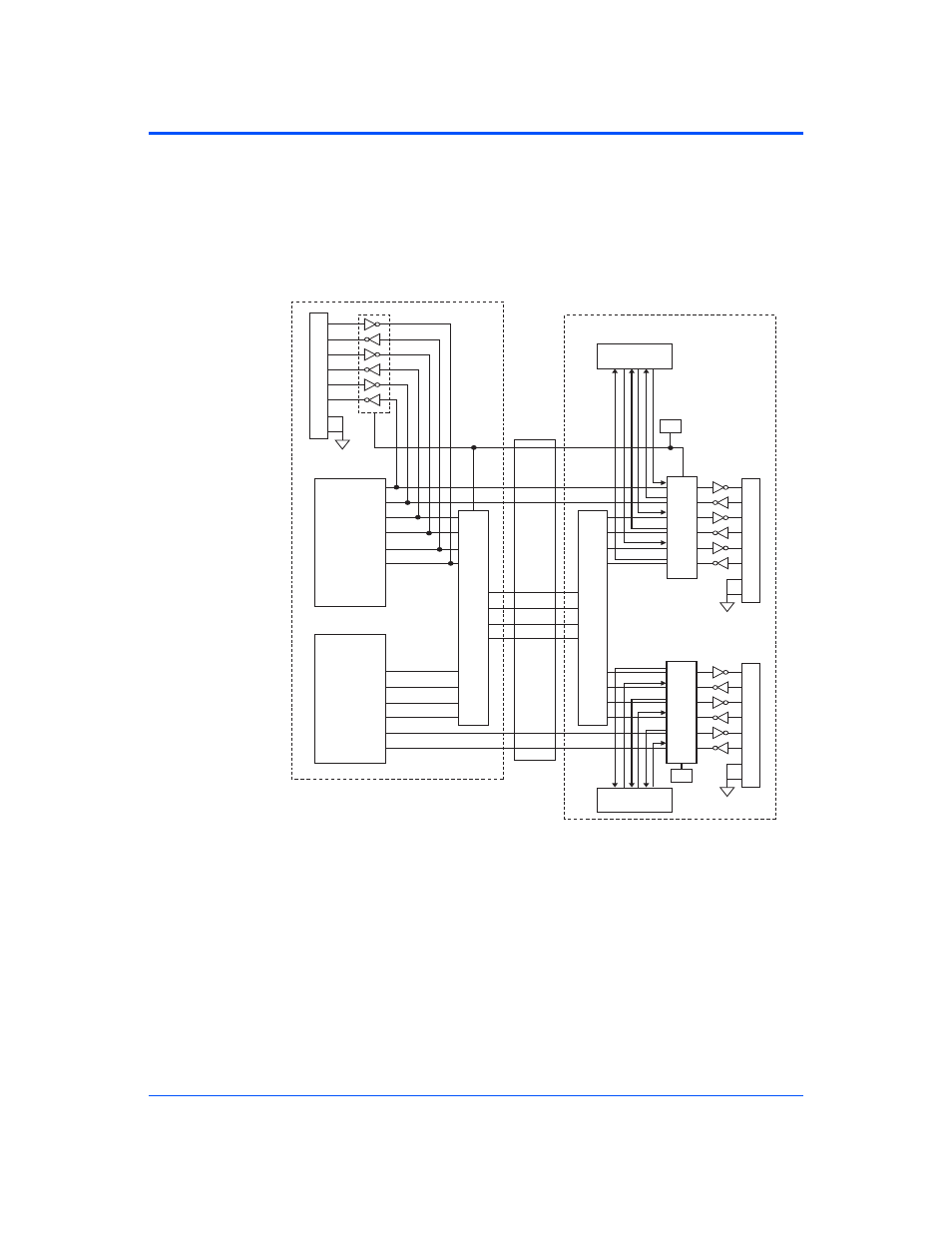 4 port configuration diagrams, 7 pmc i/o module, Port configuration diagrams | Pmc i/o module, Figure 5-7, Cpci-6115-mcptm serial ports 1 and 2 | Motorola CPCI-6115 User Manual | Page 110 / 138